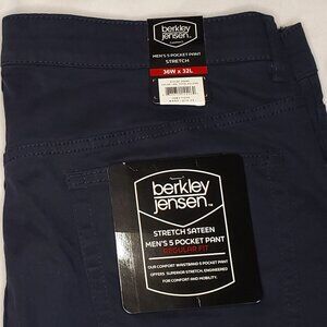 Men's 5 Pocket Pant, Dark Charcoal Gray/Black Size 36" waist / 32" length